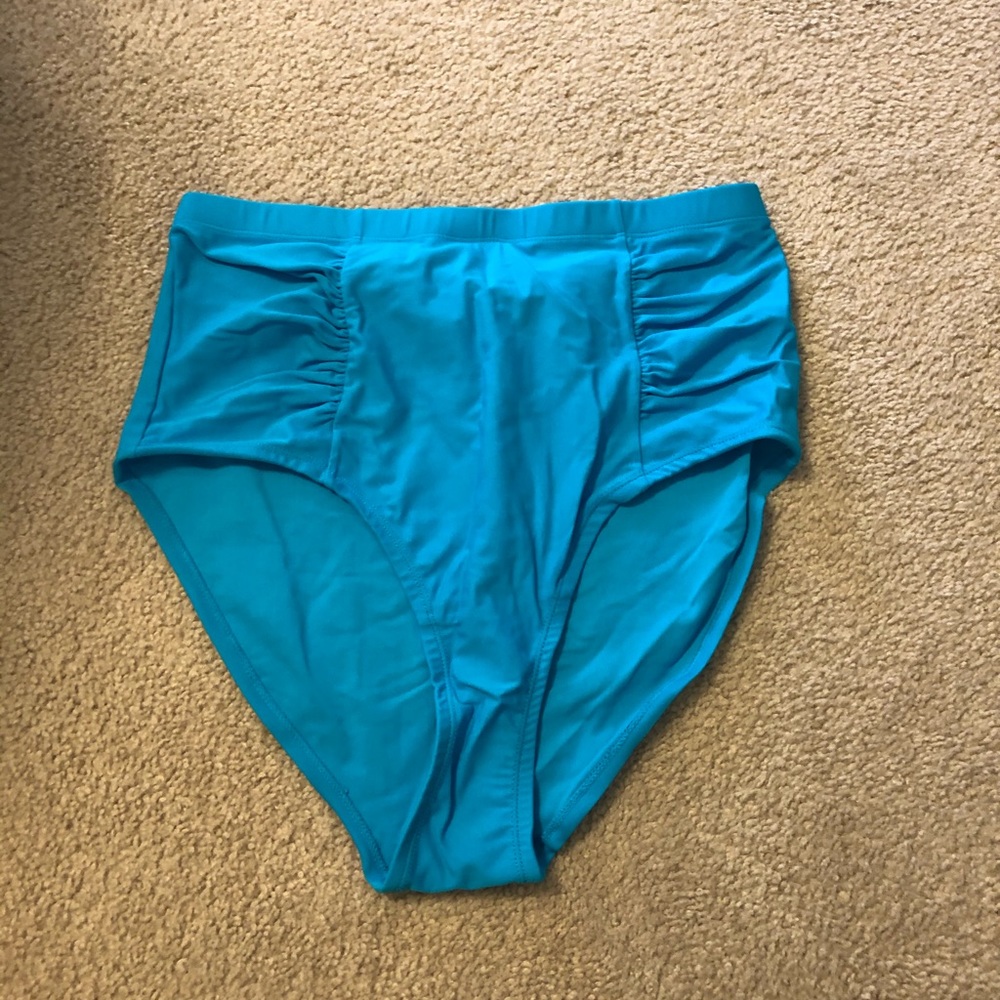 High waisted bikini bottoms